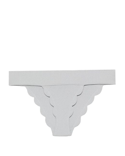 Marysia Swim White Santa Clara Bikini Bottoms