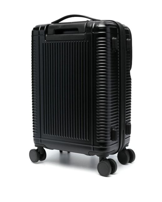 Karl Lagerfeld Black K/ikonik Four Wheel Suitcase