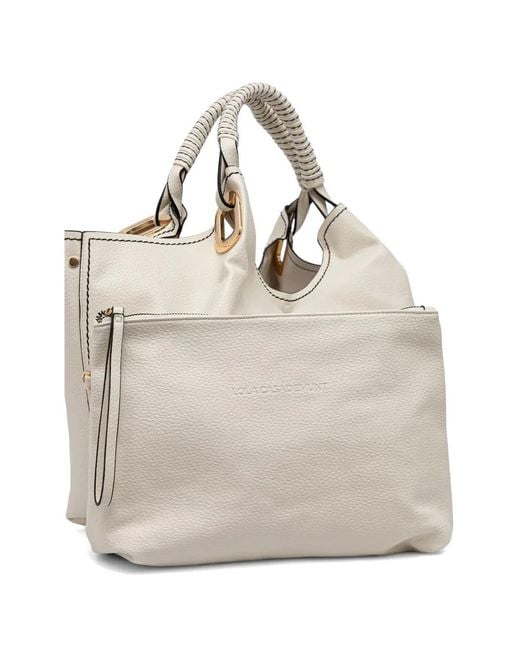 Lola Casademunt Natural Braided-Detail Tote Bag