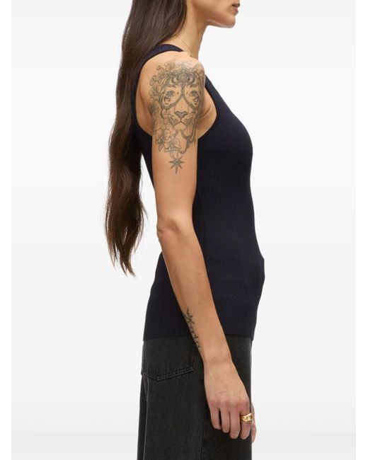 3.1 Phillip Lim Blue Jersey Top