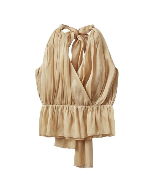 THE GARMENT Natural Prince V-Neck Top