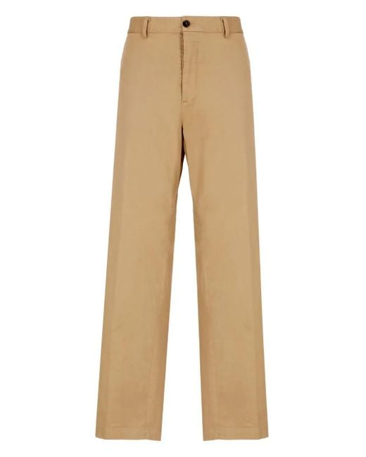 Pantalones con cierre de botón DSquared² de hombre de color Natural