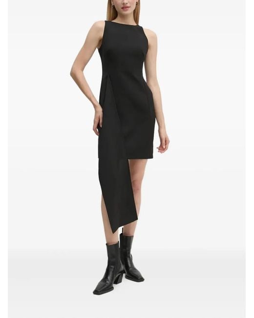 Robe Sans Manches À Coupe Courte Sandro Ferrone en coloris Black
