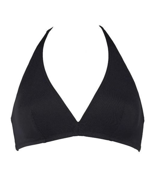 Eres Black Gang Full-Cup Triangle Bikini Top