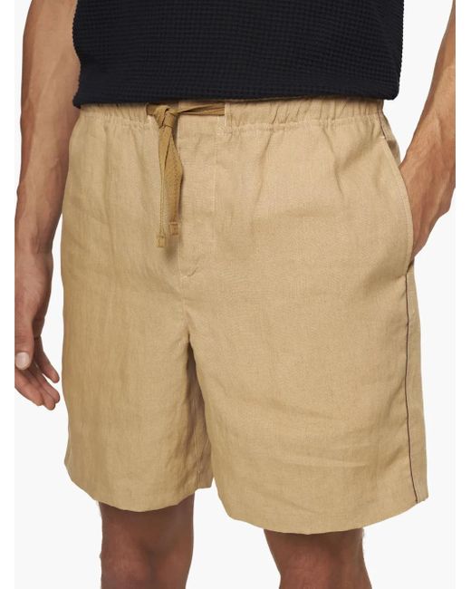 Orlebar Brown Natural Alex Linen Shorts for men