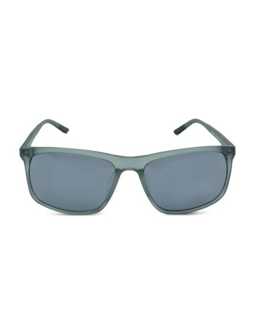 Nike Lore Sonnenbrille Mit Eckigem Gestell in Blue für Herren