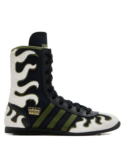 Adidas X Brain Dead Japan Hi Sneakers Black