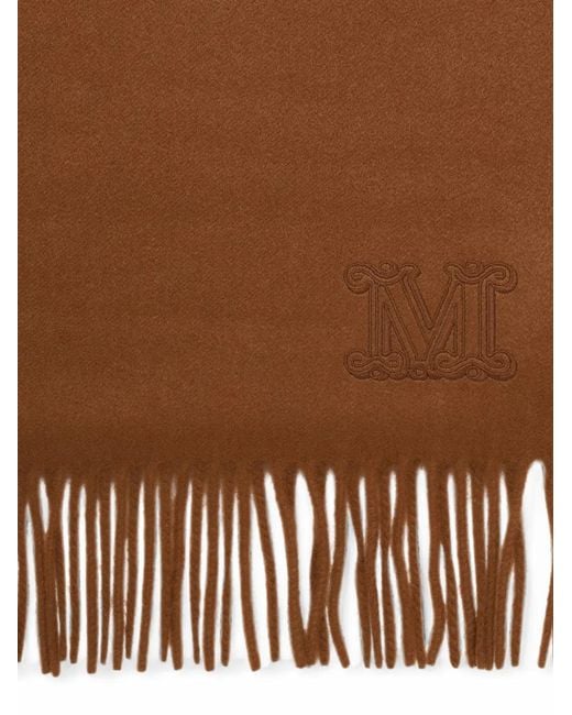 Max Mara Brown Scarfs