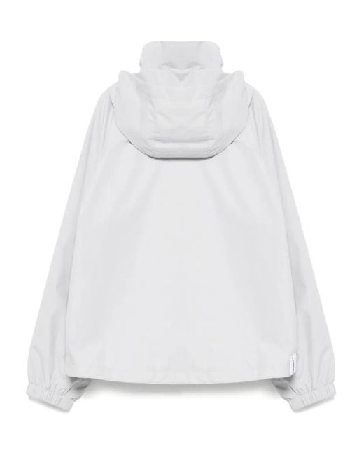 Chocoolate White Logo-Patch Jacket