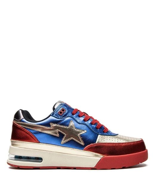A Bathing Ape Blue Road Sta M1 Sneakers