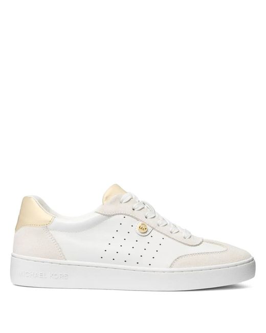 MICHAEL Michael Kors White Scotty Sneakers