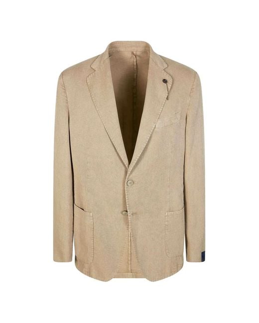 Santaniello Natural Pin Jacket for men