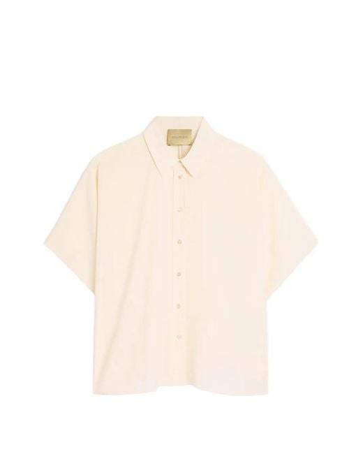 Momoní Natural Brooklyn Kimono-Sleeve Shirt