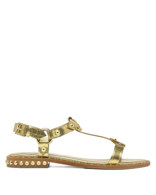 Ash Metallic Patsy Bis Sandalen mit Nieten