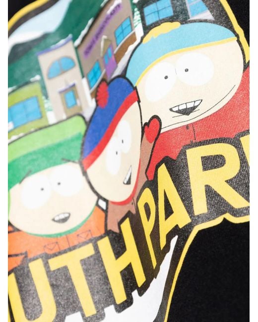 Vetements Black X South Park T-Shirt for men