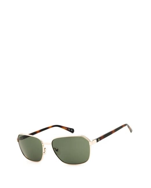 GUESS EYEWEAR Green Rectangle-Frame Sunglasses for men