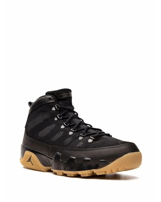 Nike Black Air 9 /Gum" Boots for men