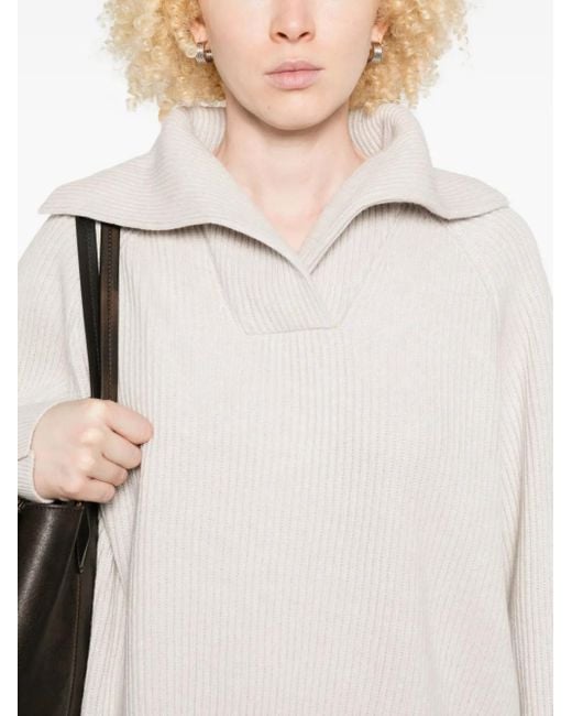 Brunello Cucinelli セーラーカラーセーター White