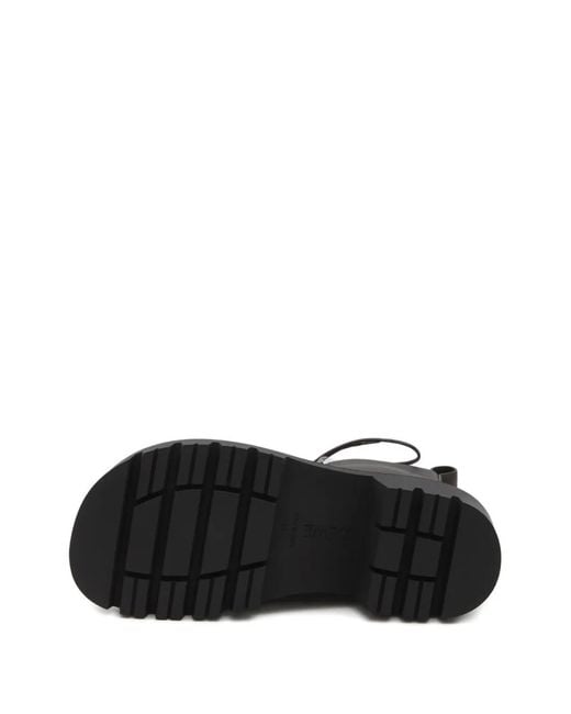 Stivaletti Stringati di Loewe in Black da Uomo