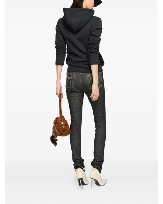 Acne ジップアップ パーカー Blue