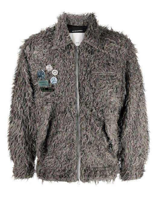 Veste Texturée À Effet Taches De Peinture Song For The Mute pour homme en coloris Gray