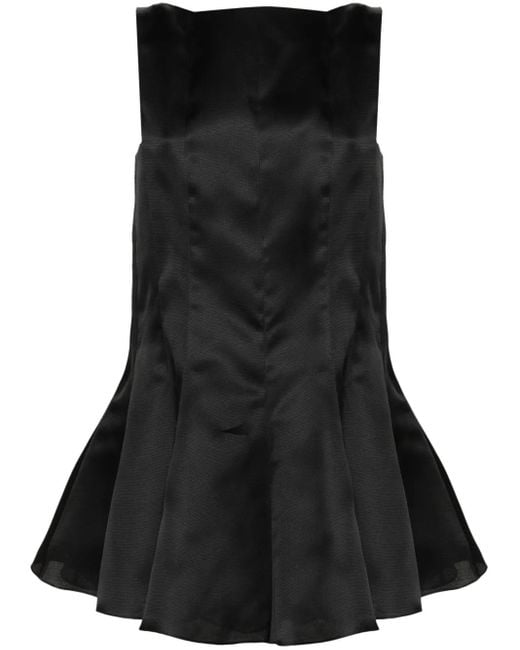 Khaite Black Mags Minidress