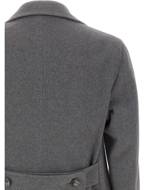 Tagliatore Gray Thomas Single-Breasted Coat for men
