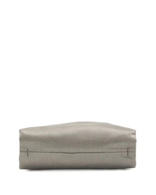 Stella McCartney Gray Falabella Chain-Embellished Shoulder Bag