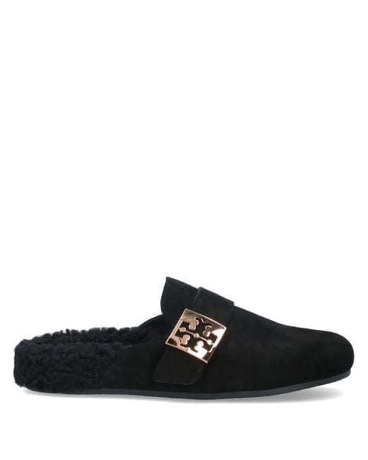 Tory Burch Black Mellow Mule