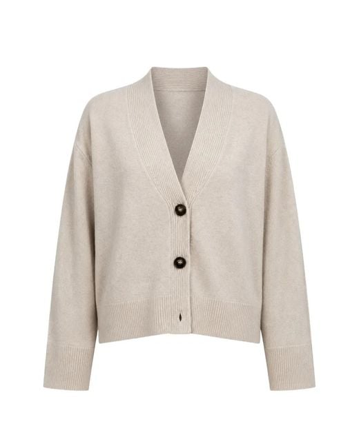 Arlo Mott White Wooster V-Neck Cardigan