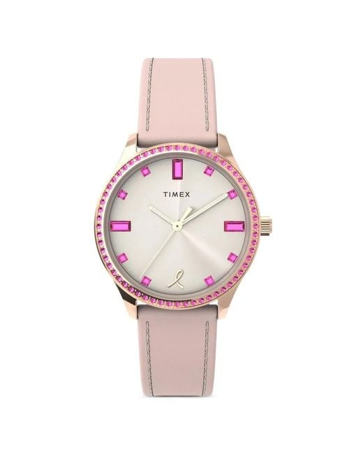 Timex Pink X Bcrf Classic 32Mm Watch