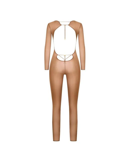 Maison Close Natural French Kiss Light Catsuit