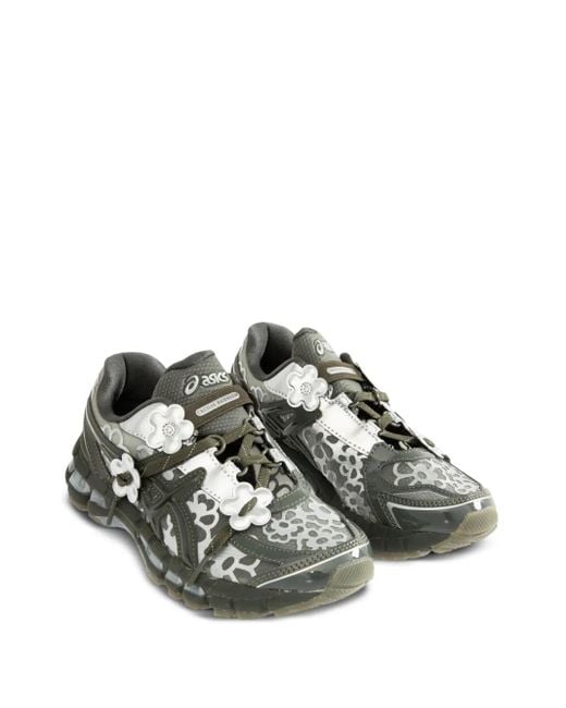 Asics Green X Cecilie Bahnsen Gel-Kayano 20 Floral-Embellished Sneakers