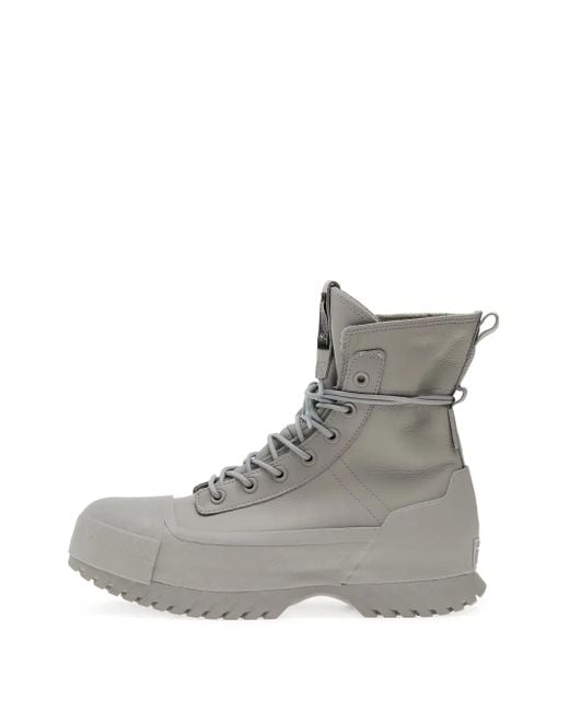 Converse Gray Lugged 2.0 Lace-Up Sneakers