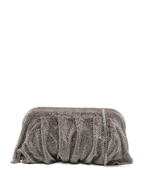 Benedetta Bruzziches ビーズ クラッチバッグ Gray