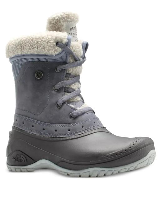 The North Face Gray Zshellista Roll-Down Boots