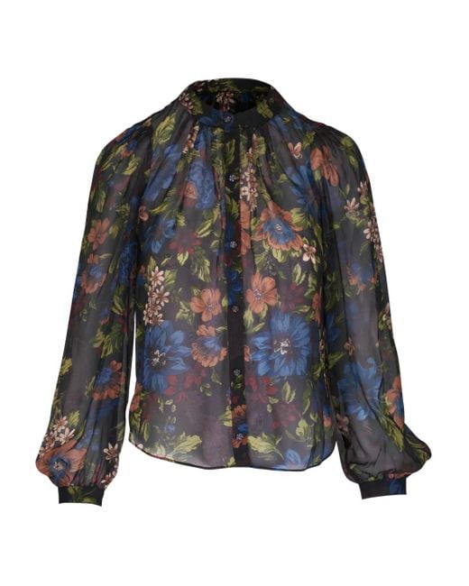 Blouse Ashlynn Veronica Beard en coloris Gray