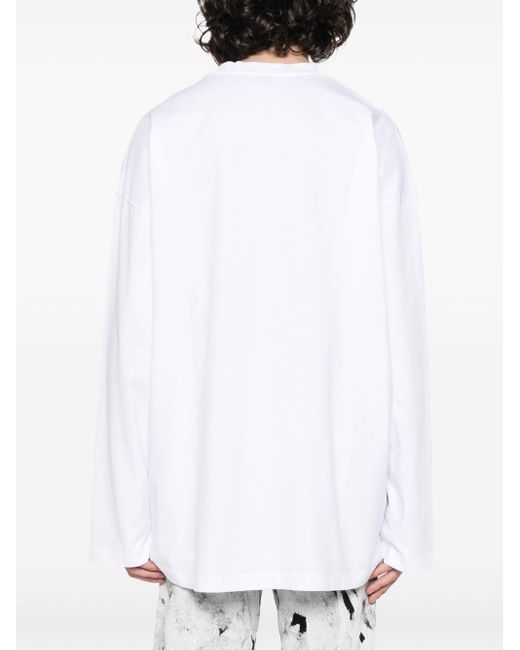 T-shirt con stampa di Off-White c/o Virgil Abloh in White da Uomo