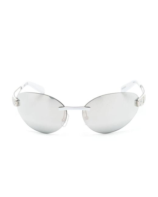 Gafas de sol GD0032 con montura oval Gcds de color White