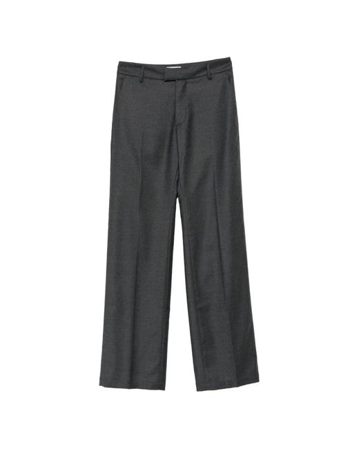 Barena Gray Coen Pressed-Crease Tailored Trousers