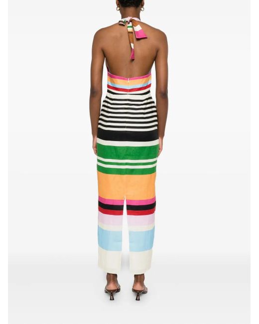 Cala De La Cruz Dasha Maxi-Jurk in het White