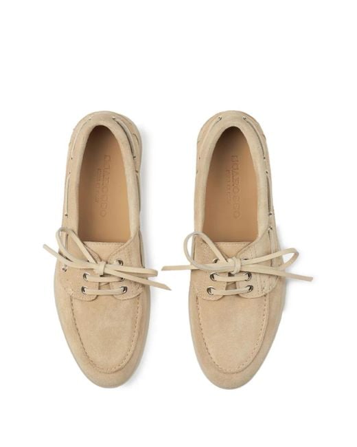 【Scarosso】Lia デッキシューズ Scarosso Lia デッキシューズ | ブルー | FARFETCH JP
