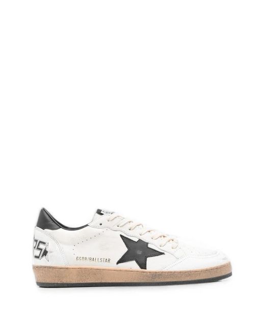 Golden Goose Deluxe Brand White Ball Star Sneakers for men