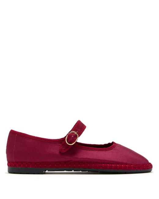Flabelus Red Barnes Ballerinas