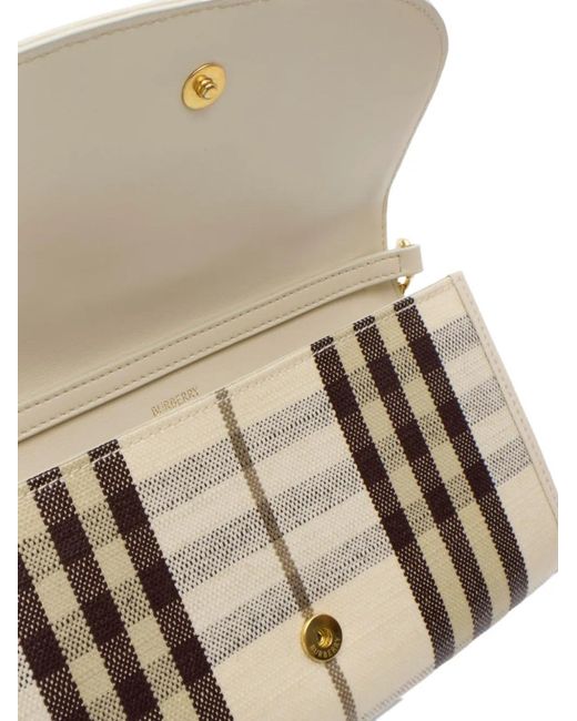 Burberry Natural Highlands Chain Strap Wallet​