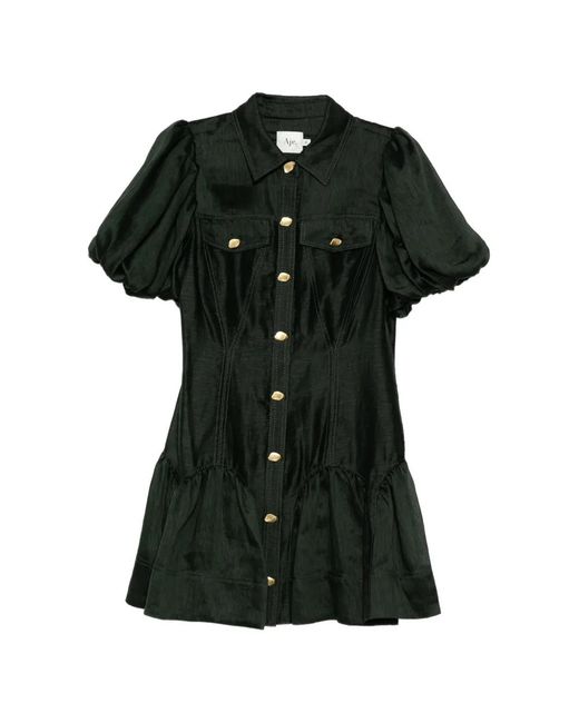 Aje. Black Colide Dress