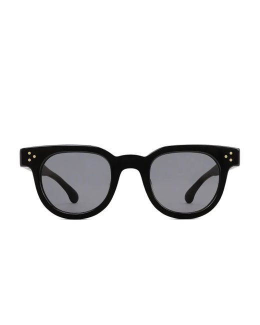 Gafas de sol con montura redonda Sporty & Rich de color Black