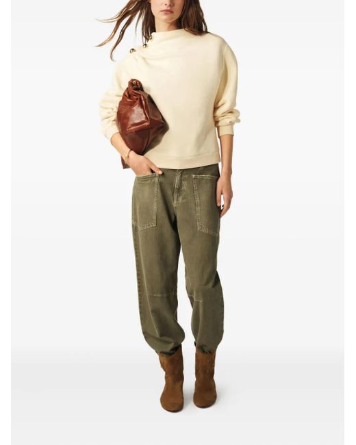 Ba&sh Natural Robbie Sweatshirt