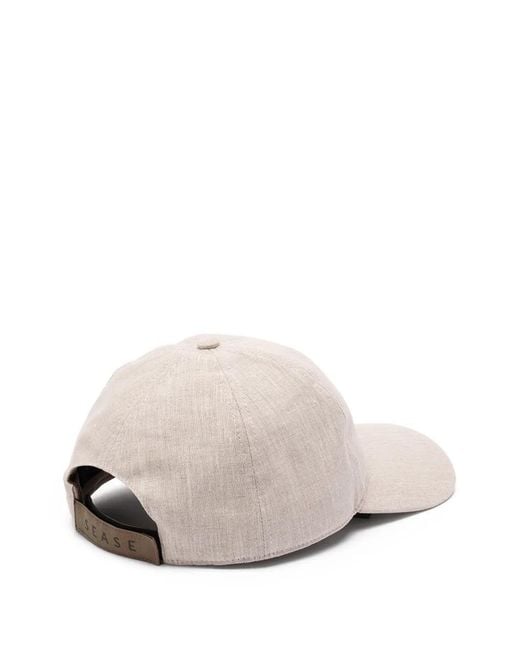 Sease Natural Logo-Detail Baseball Cap for men