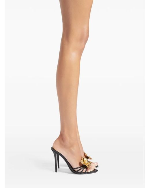 Giuseppe Zanotti Orchid 105mm ミュール Black